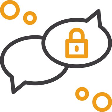 iş yönetimi dairesi simgesi ana hat biçiminde