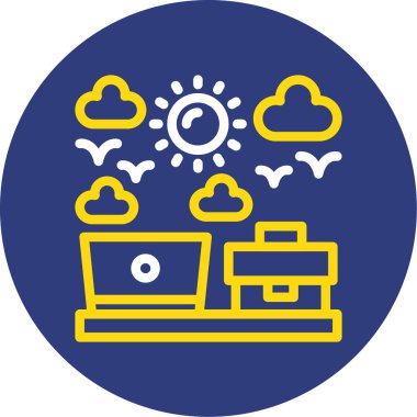 seo modern simgesinin vektör illüstrasyonu