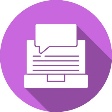 Modern bir simgenin vektör illüstrasyonu