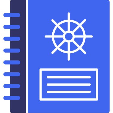 pusula simgesi, vektör illüstrasyonu