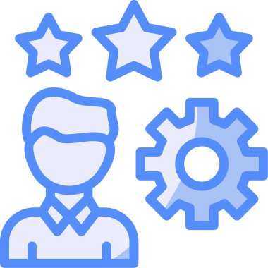 İş. Web simgesi basit illüstrasyon