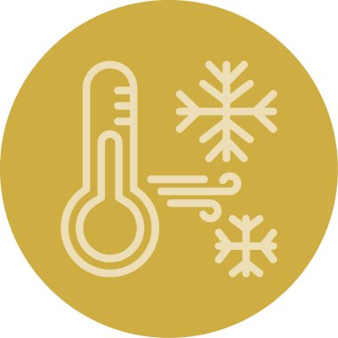 termometre simgesi vektör illüstrasyonu