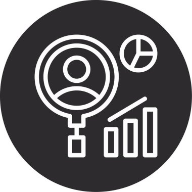 seo modern simgesinin vektör illüstrasyonu