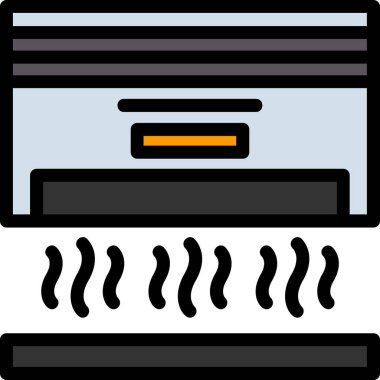 Kondüsyoncu. Web simgesi basit illüstrasyon