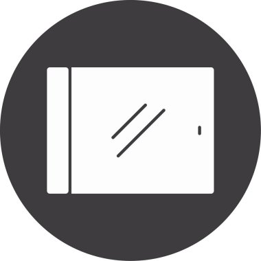 Modern b 'nin vektör illüstrasyonu eksik simgesi