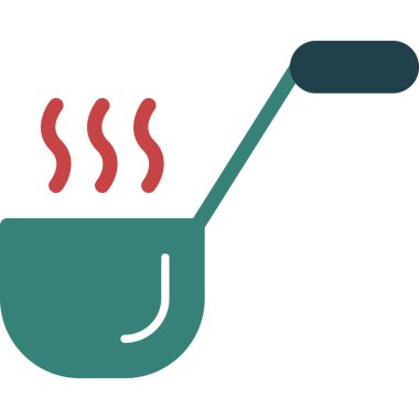 Ot Düz Vektörü Simgesi Pişiriliyor