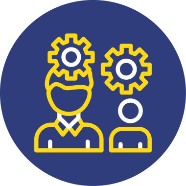 iş simgesi vektör illüstrasyonu