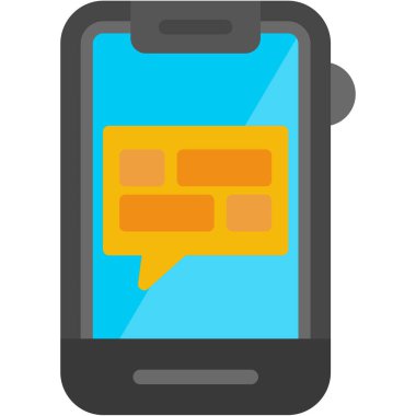 cep telefonu mesaj simgesi