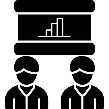 iş kavramı, işadamı vektör illüstrasyon