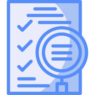 Belge. Web simgesi basit tasarım