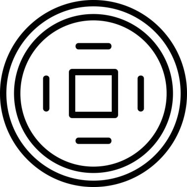 Seo ve simgenin vektör illüstrasyonu