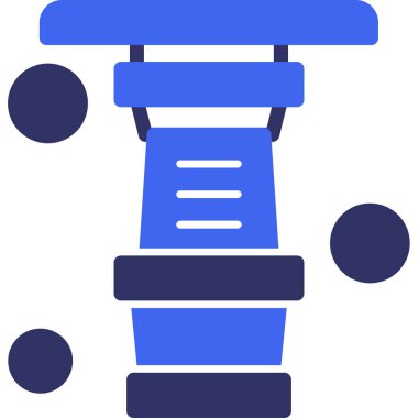 Kahve. Web simgesi basit illüstrasyon