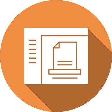 seo modern simgesinin vektör illüstrasyonu