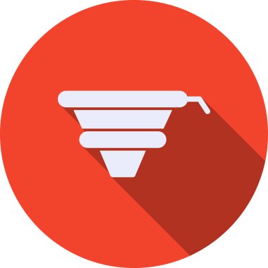 Alışveriş sepeti ikonu vektör illüstrasyonu