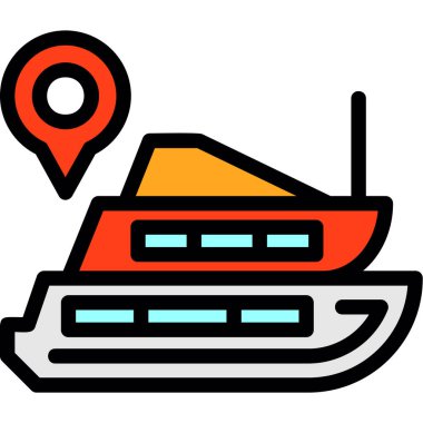 uydu anten ikonu vektör illüstrasyonu