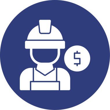 İnşaat. Web simgesi basit illüstrasyon