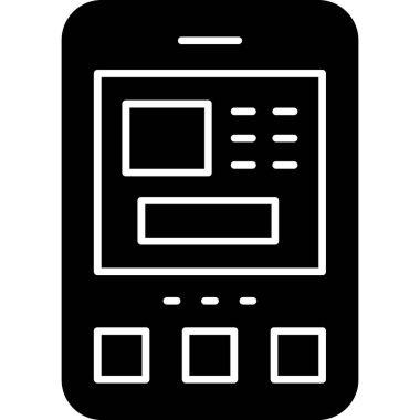 cep telefonu simgesi, basit biçim