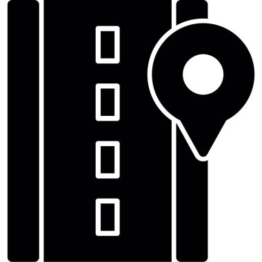 Otel simgesi vektör illüstrasyonu