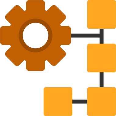 Bağlantı. Web simgesi basit illüstrasyon