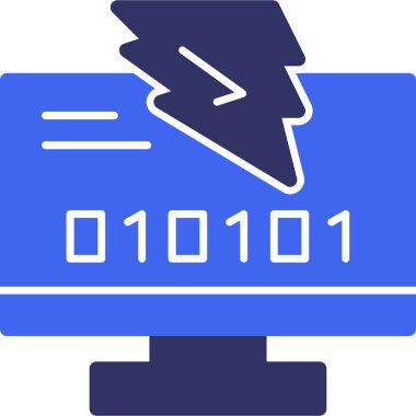 Kod kod kod simgesi katı biçiminde