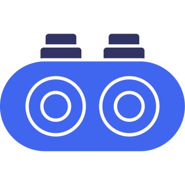 kamera simgesi vektör illüstrasyonu