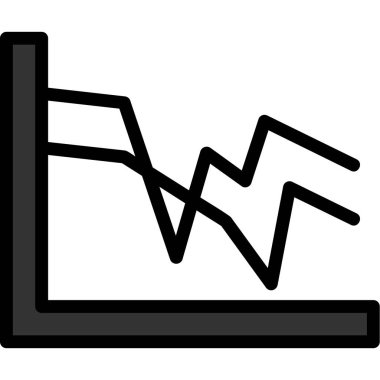 ticari grafik vektör simgesi