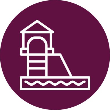 Yapı simgesinin vektör illüstrasyonu