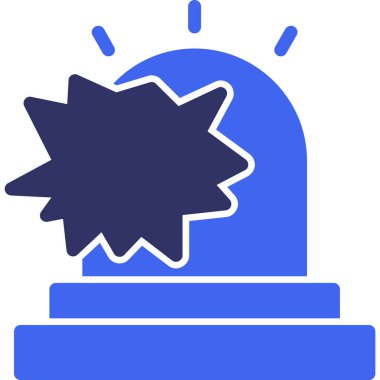 patlama simgesi, vektör çizimi