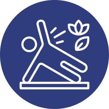 Yapraklı bir kadının vektör çizimi