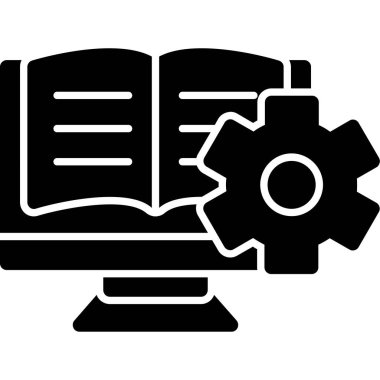 Belge. Web simgesi basit tasarım