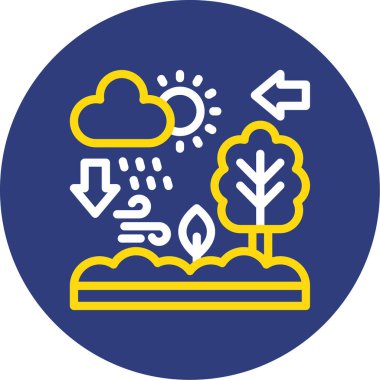 Bulut. Web simgesi basit illüstrasyon