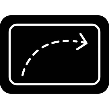 Ok. Web simgesi basit tasarım