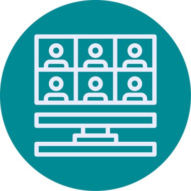 Seo simgesinin vektör illüstrasyonu