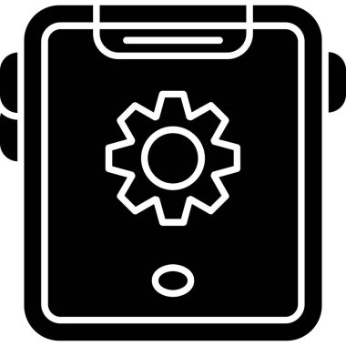 Ayarlama. Web simgesi basit illüstrasyon