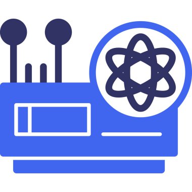 uydu simgesi. Web için anten vektör simgelerinin basit illüstrasyonu