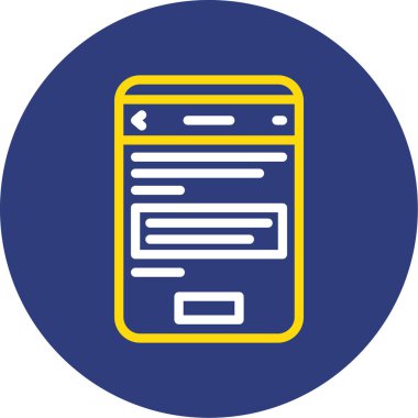 seo modern simgesinin vektör illüstrasyonu