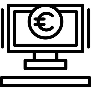 Online para birimi. Basit tasarım