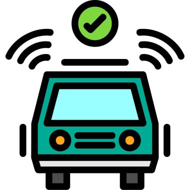 araba kontrol simgesi