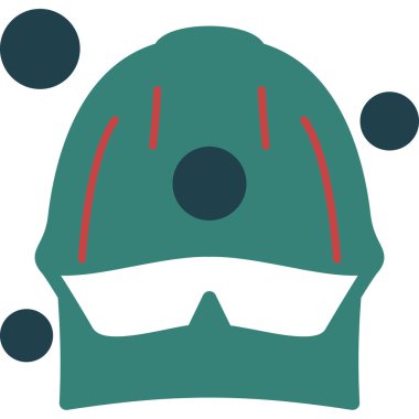 hat simgesi, vektör illüstrasyonu