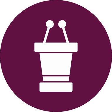 Modern simgenin vektör illüstrasyonu