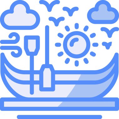 tekne teknesi simgesi taslak biçiminde