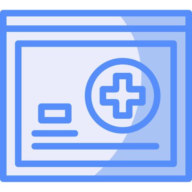 tıbbi simge vektör illüstrasyonu