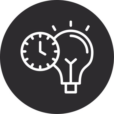 Seo simgesinin vektör illüstrasyonu