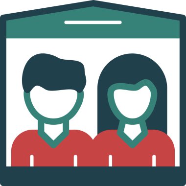 Çalışan & çalışanlar için iş yönetimi dairesi simgesi