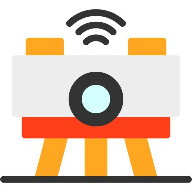 kamera fotoğrafçılık simgesi, vektör illüstrasyonu