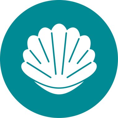 Kabuk simge vektör çizim