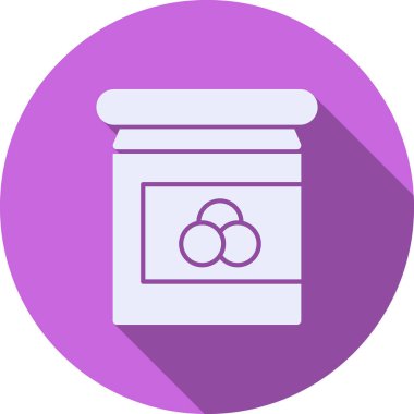 Gıda simgesinin vektör illüstrasyonu