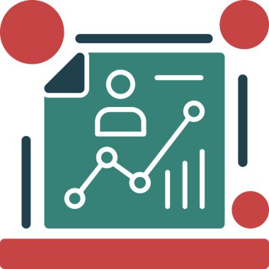 Analiz şeması diyagramı simgesi - taslak biçimi