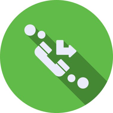 Tek izole edilmiş simgenin vektör illüstrasyonu