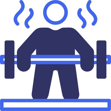 egzersiz jimnastik ikonu